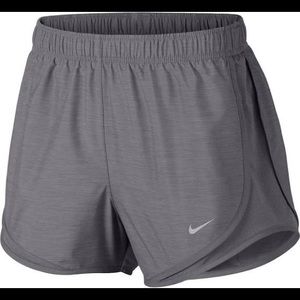 Gray Nike Women’s athletic shorts